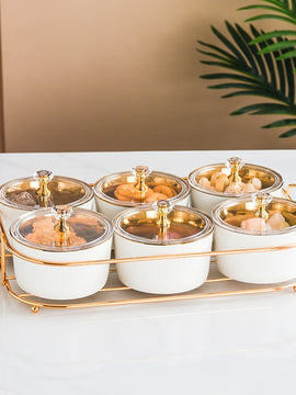A Creative Nordic Ceramic Square Platter Snack Plate Can Make Your Dry Fruit Or Cake Plate, Nut Or Pastry Bowl Eyeful