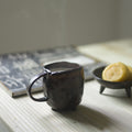 Handmade Coarse Pottery Coffee Mug Japanese Creative Tea Cup Water Cup Retro Ceramic Coffee Cup with Instant Mugs Coffee Cups