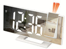 Digital Alarm LED Clock Projection With Temperature And Backlight Display