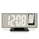 Digital Alarm LED Clock Projection With Temperature And Backlight Display