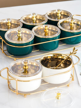 A Creative Nordic Ceramic Square Platter Snack Plate Can Make Your Dry Fruit Or Cake Plate, Nut Or Pastry Bowl Eyeful