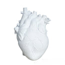 Heart Shape Resin Flower Vase For Desktop And Home Decoration