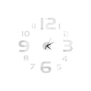 Mirror 3D Wall Clock Stickers For DIY Removable Wall Clocks As Art Decal Sticker For Home Decor
