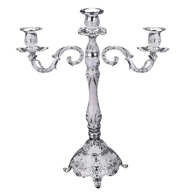 3/5 Head European Metal Candle Holder With  That Candlestick Wedding Home