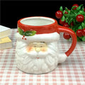 Gingerbread Man Cute Kawaii 3d Christmas Cartoon Mug Made Of Ceramic Cup For Milk, Coffee And Water