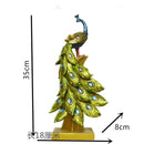 European Modern Home Decor Peacock Wine Cabinet for Beautiful Decoration of Porch TV Cabinet