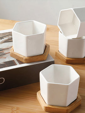 Small Succulent Planter Of Ceramic Set of 3