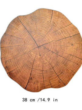 Resilient Wooden Placemat, Set of 4