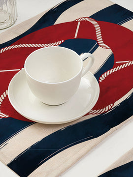 Placemat Set of 4 With Nautical Design