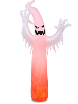 Inflatable 12 Feet Halloween Decoration With Built-In LED Lights