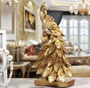 European Modern Home Decor Peacock Wine Cabinet for Beautiful Decoration of Porch TV Cabinet