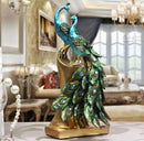 European Modern Home Decor Peacock Wine Cabinet for Beautiful Decoration of Porch TV Cabinet