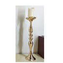 Gold Flower Vase To Be Used As Event Or Wedding Table Centerpiece