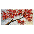 Several Colors Handpainted Oil Painting On Canvas Knife Flower Wall Art For Home Decoration