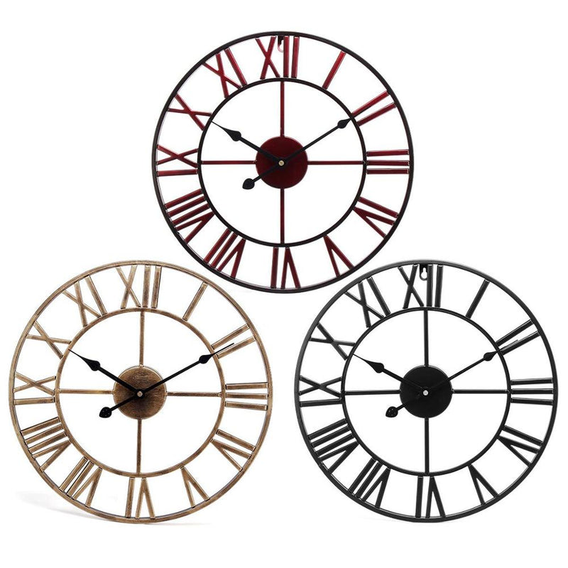 An Iron Wall Clock That Keeps Time In Style
