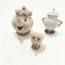 Limited Cartoon Beauty And The Beast Bone China Mug Tea Set Mrs Potts And Chips Teapot Coffee Cup Set