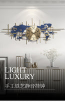 3D Creative Metal World Map Wall Digital Clock Luxury Modern Design Living Room Decoration Wall Clocks Home Decore my melody