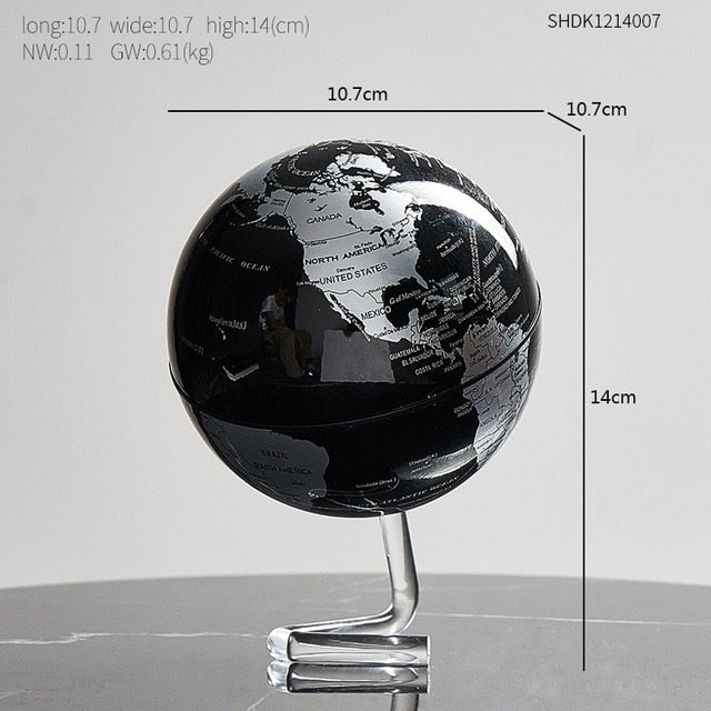 World Globe Study Desk Decor For Geography Education For Kids To Learn World Map