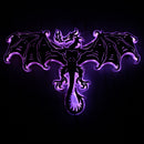 European Flying Dragon LED Luminous Wall Mirror Evil Dragon Atmosphere Lamp Glow in Dark Color Changing Wall Light For Bed Room