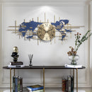 3D Creative Metal World Map Wall Digital Clock Luxury Modern Design Living Room Decoration Wall Clocks Home Decore my melody