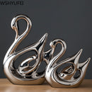 Decorative Ceramic Deer Statue For Desktop Decor Can Be A Birthday, Christmas, Or A Wedding Gift