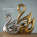 Decorative Ceramic Deer Statue For Desktop Decor Can Be A Birthday, Christmas, Or A Wedding Gift