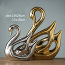 Decorative Ceramic Deer Statue For Desktop Decor Can Be A Birthday, Christmas, Or A Wedding Gift