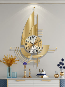Modern Design Metal Sailing Style Wall Clock For Home Decor