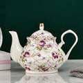 Luxurious Bone China Teapot 400/900ML Is A Classic Porcelain Kettle For Home Is A Perfect 2022 Easter Gift