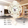 Large Luxury Gold Wall Clock Living Room Silent Creative Swing Wall watches Bedroom Quartz Clocks Wall Home Decor Reloj De Pared