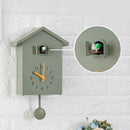 Modern Horologe Quartz Wall Clock Of 20x25cm With Cuckoo Bird With For Home Decoration Or Office Hanging Gifts